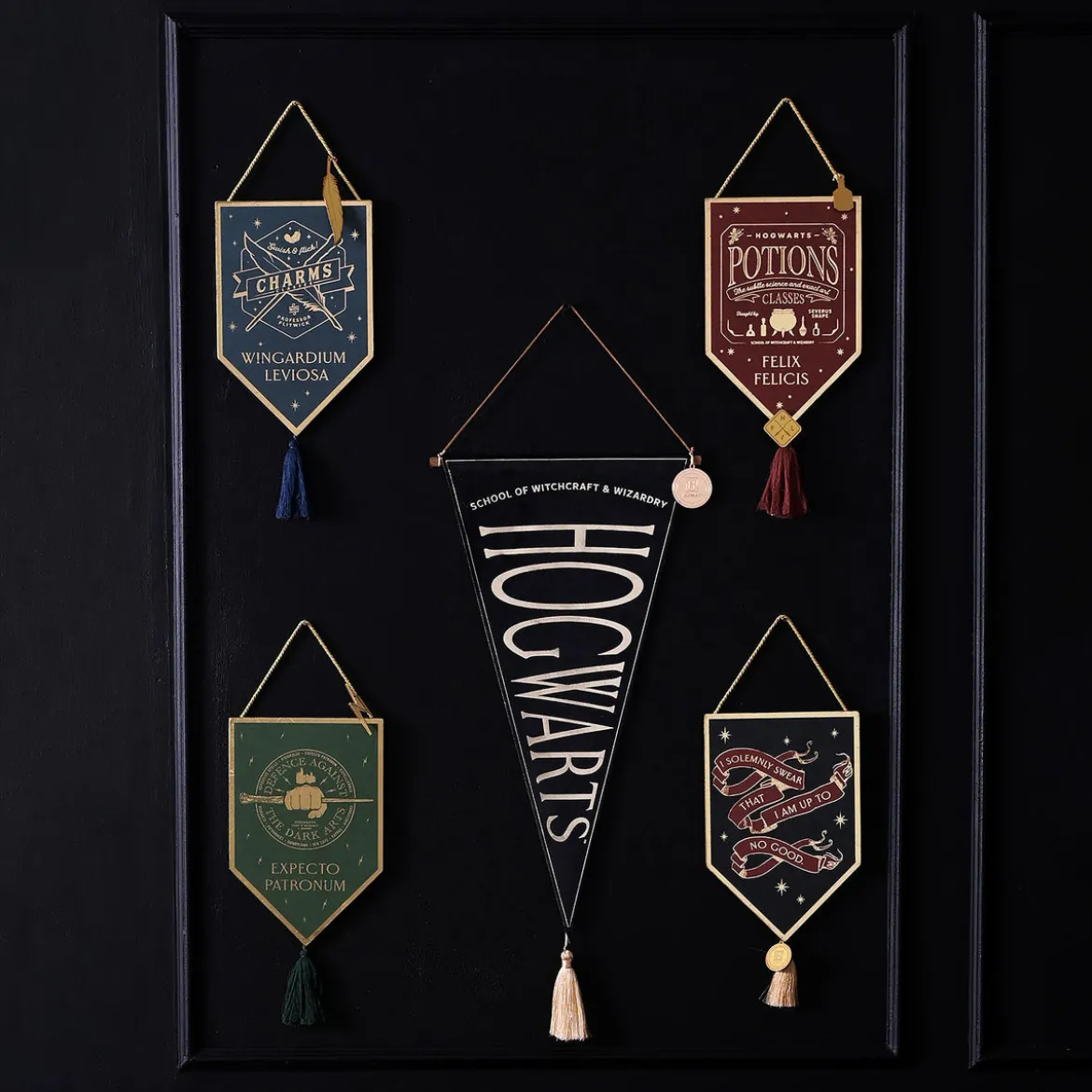 Harry Potter - Alumni Expecto Patronum Wandbild Holz