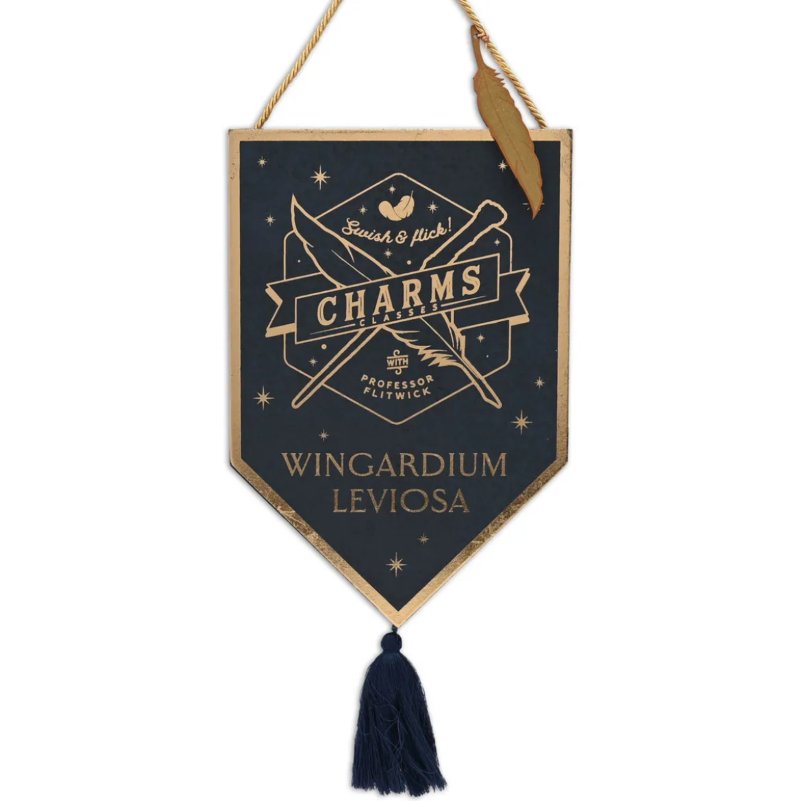 Harry Potter - Alumni Wingardium Leviosa Wandbild Holz