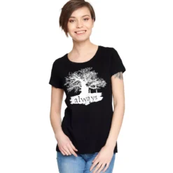 Harry Potter - Always T-Shirt Damen schwarz