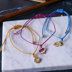 Harry Potter - Armbänder 3er Set mit Anhänger