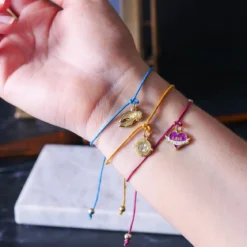 Harry Potter - Armbänder 3er Set mit Anhänger