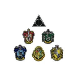 Harry Potter Aufnäher 6er-Pack Hauswappen