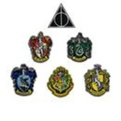 Harry Potter Aufnäher 6er-Pack Hauswappen
