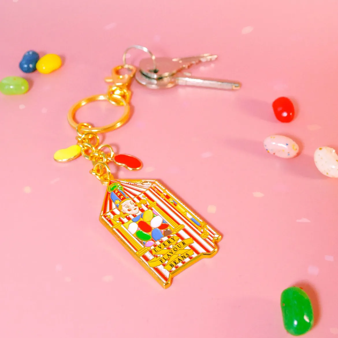 Harry Potter - Bertie Botts Bohnen Schlüsselanhänger