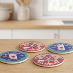 Harry Potter - Butterbier Untersetzer 4er Set