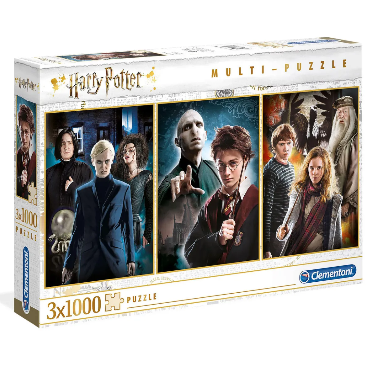 Harry Potter - Characters Puzzle 3er Set