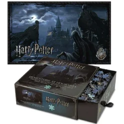 Harry Potter - Dementoren über Hogwarts Premium Puzzle