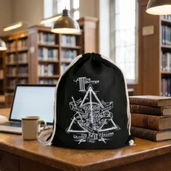 Harry Potter - Die Drei Brüder Sportbag schwarz