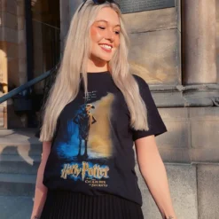 Harry Potter - Dobby Poster T-Shirt schwarz