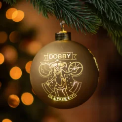 Harry Potter - Dobby Weihnachtsbaumkugel mit Licht