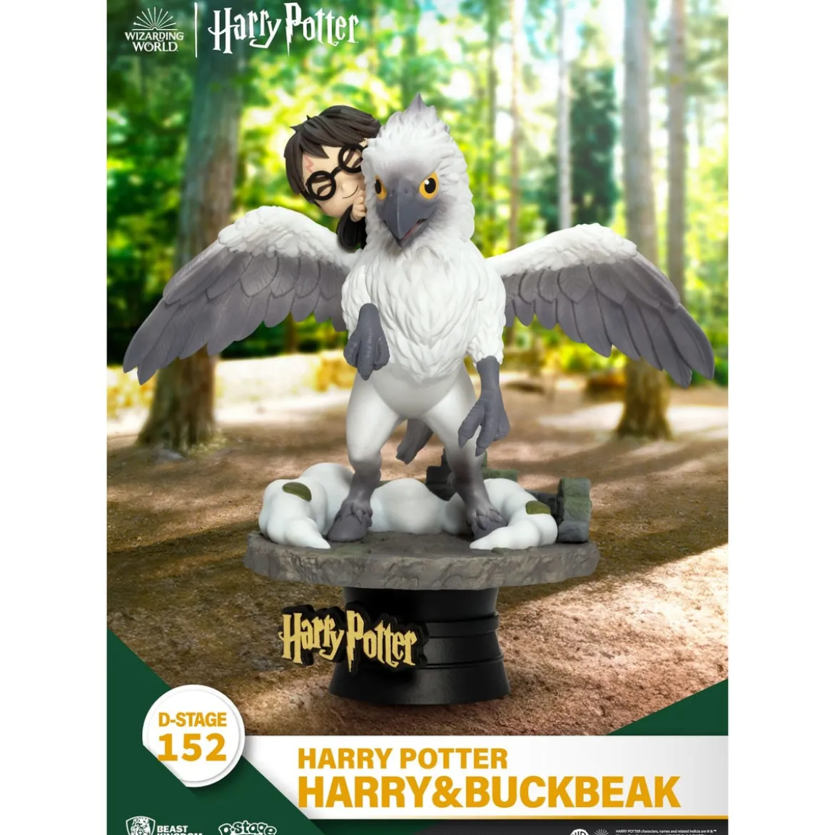 Harry Potter D-Stage PVC Diorama Harry & Buckbeak 16 cm