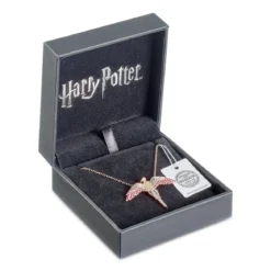 Harry Potter - Fawkes Kette mit Kristallen