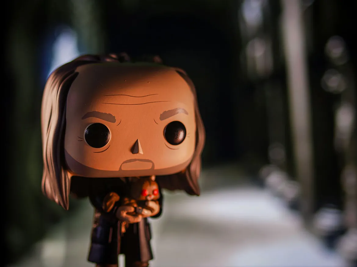 Harry Potter - Filch mit Mrs. Norris Yule Ball Funko Pop Figur