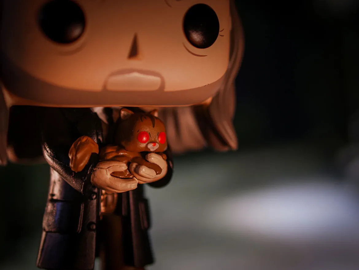 Harry Potter - Filch mit Mrs. Norris Yule Ball Funko Pop Figur