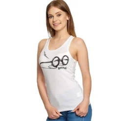 Harry Potter - Glasses Tank Top weiß