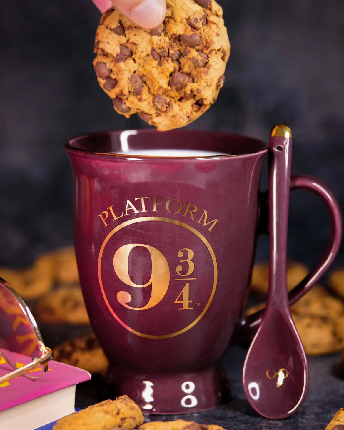 Harry Potter - Gleis 9 3/4 Sammeltasse mit Löffel