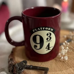 Harry Potter - Gleis 9 3/4 Socken und Tasse