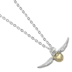 Harry Potter - Goldener Schnatz Anhänger mit Kette