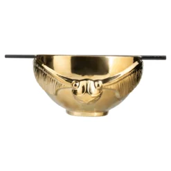 Harry Potter - Goldener Schnatz Ramen Schale mit Ess-Stäbchen