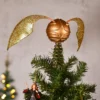 Harry Potter - Goldener Schnatz Weihnachtsbaum-Spitze