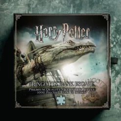 Harry Potter - Gringotts Bank mit Drache Premium Puzzle