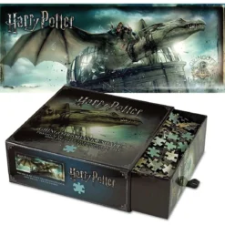 Harry Potter - Gringotts Bank mit Drache Premium Puzzle