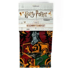 Harry Potter - Gryffindor & Hogwarts Geschirrtücher Set