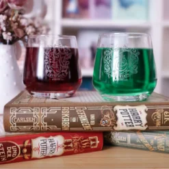 Harry Potter - Gryffindor und Slytherin Gläserset