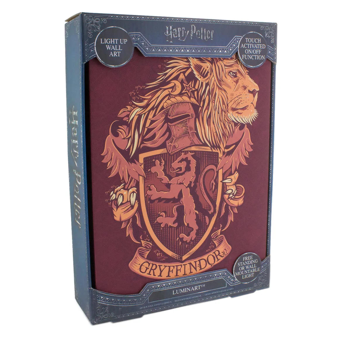 Harry Potter - Gryffindor Wandbild mit Licht