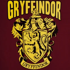 Harry Potter - Gryffindor Wappen T-Shirt rot