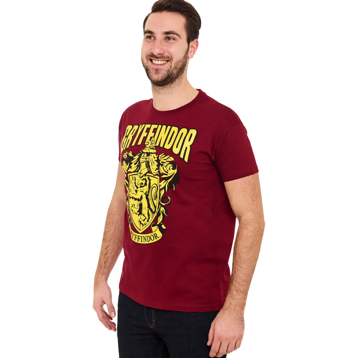 Harry Potter - Gryffindor Wappen T-Shirt rot