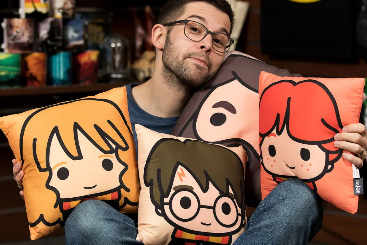 Harry Potter - Harry & Friends Chibi Kissen-Set