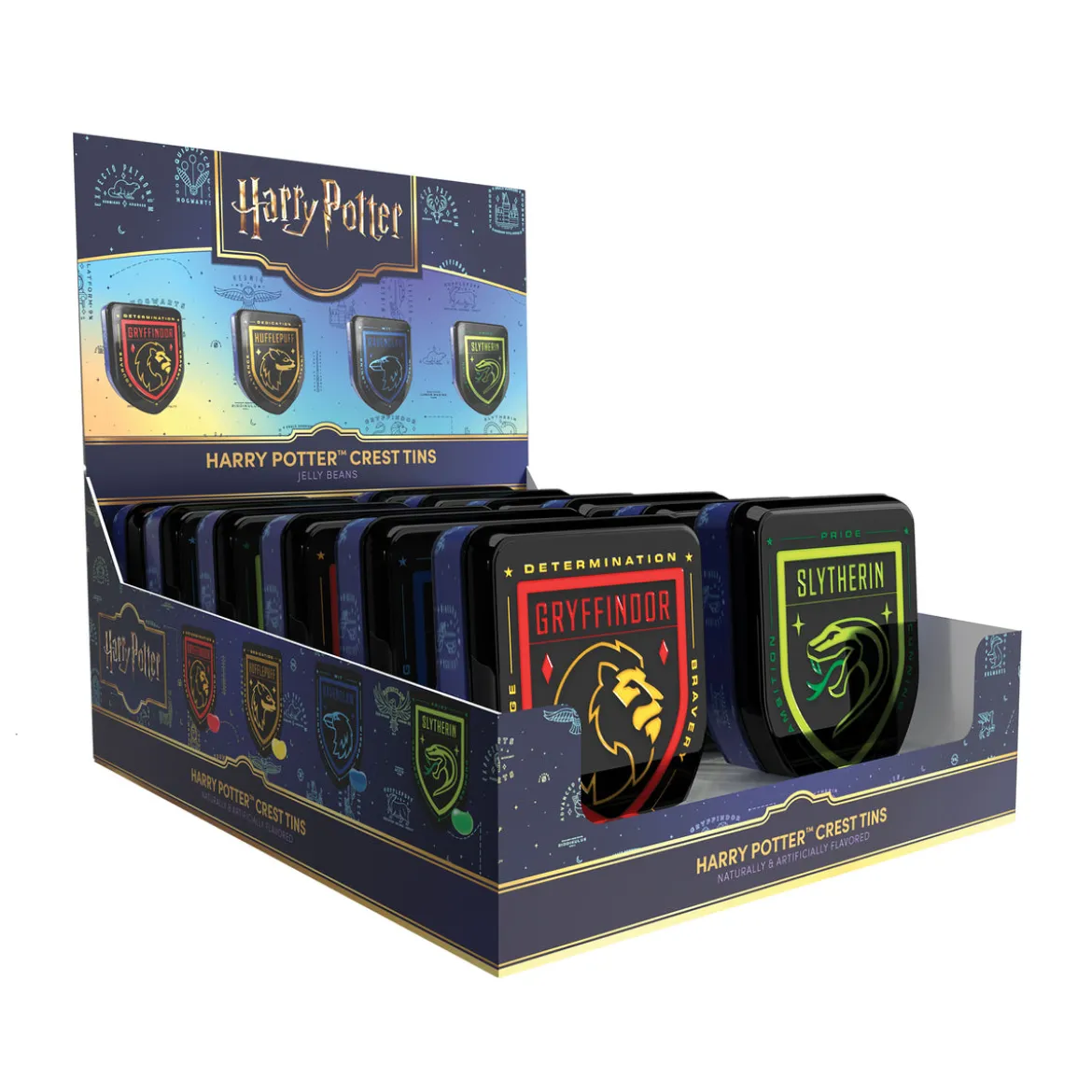 Harry Potter - Hauswappen Dose mit Jelly Beans