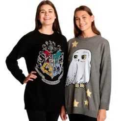 Harry Potter - Hedwig Oversize Sweater grau