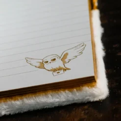 Harry Potter - Hedwig Plüsch Notizbuch A5 mit Schloss
