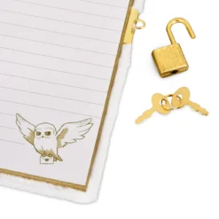 Harry Potter - Hedwig Plüsch Notizbuch A5 mit Schloss