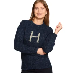 Harry Potter - H for Harry Strickpullover blau