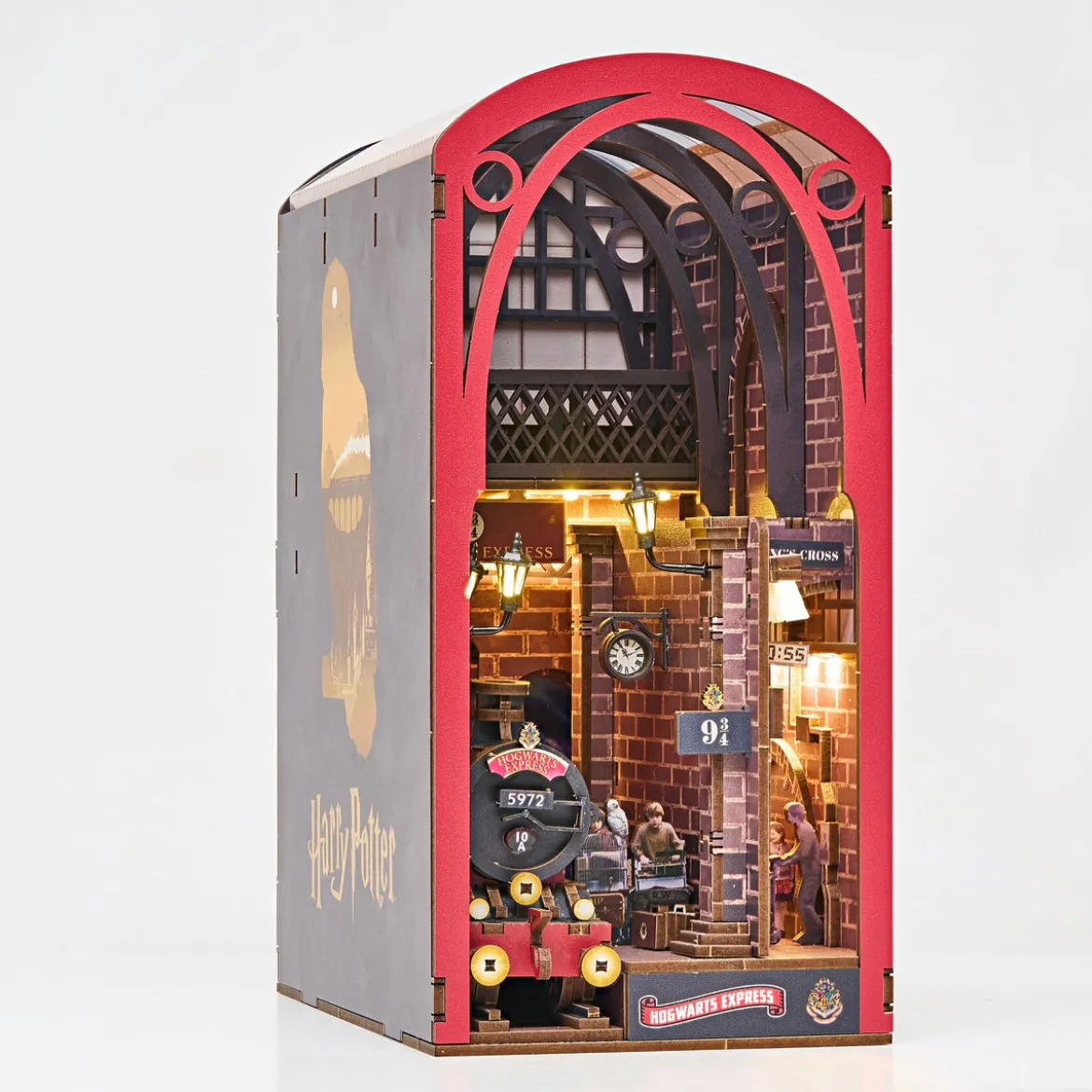 Harry Potter - Hogwarts Express Book Nook Modell Bausatz Holz