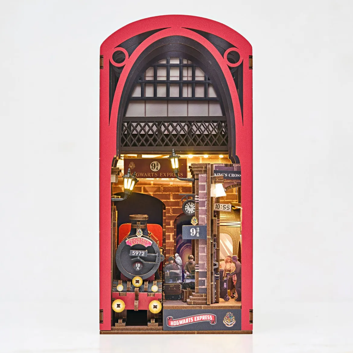 Harry Potter - Hogwarts Express Book Nook Modell Bausatz Holz