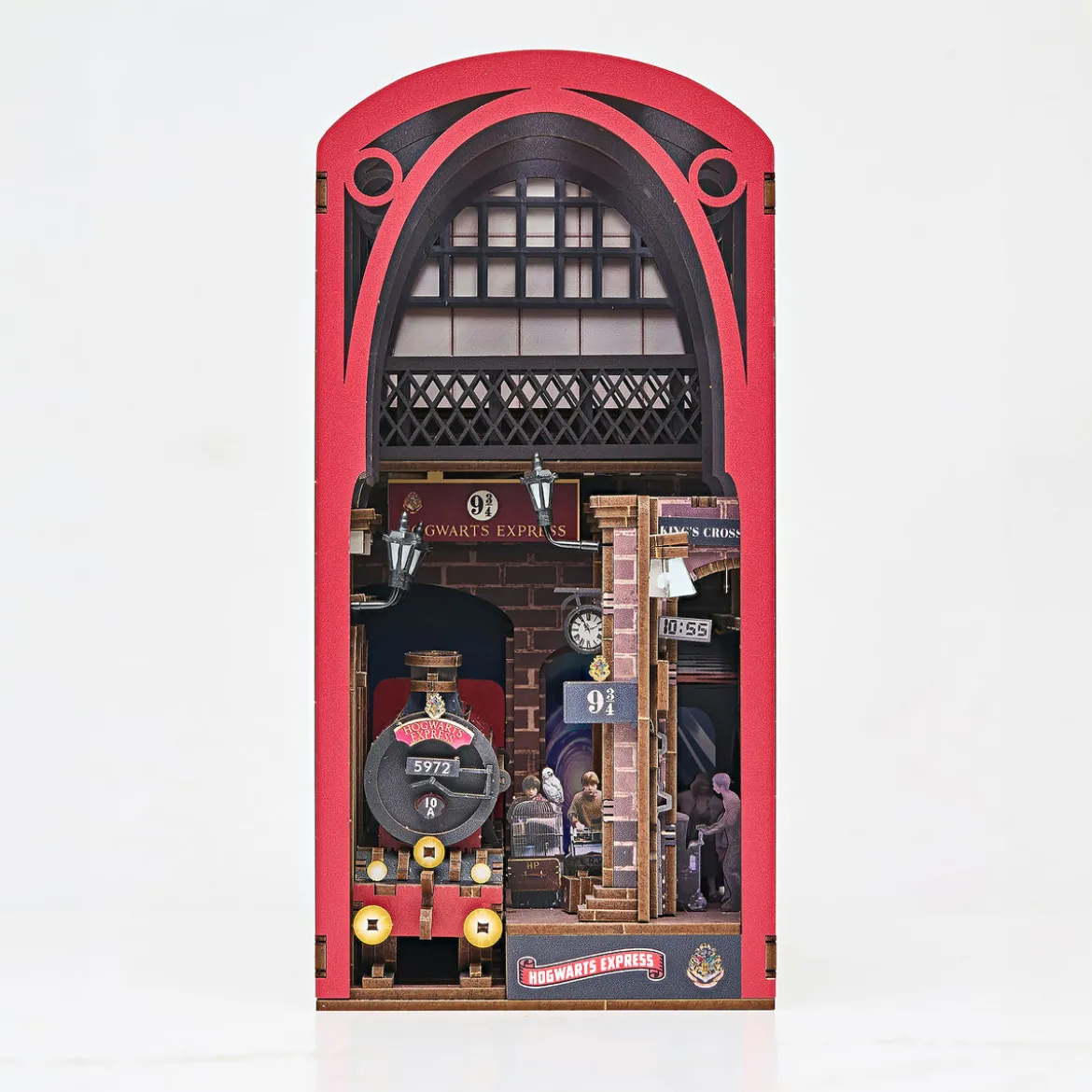 Harry Potter - Hogwarts Express Book Nook Modell Bausatz Holz