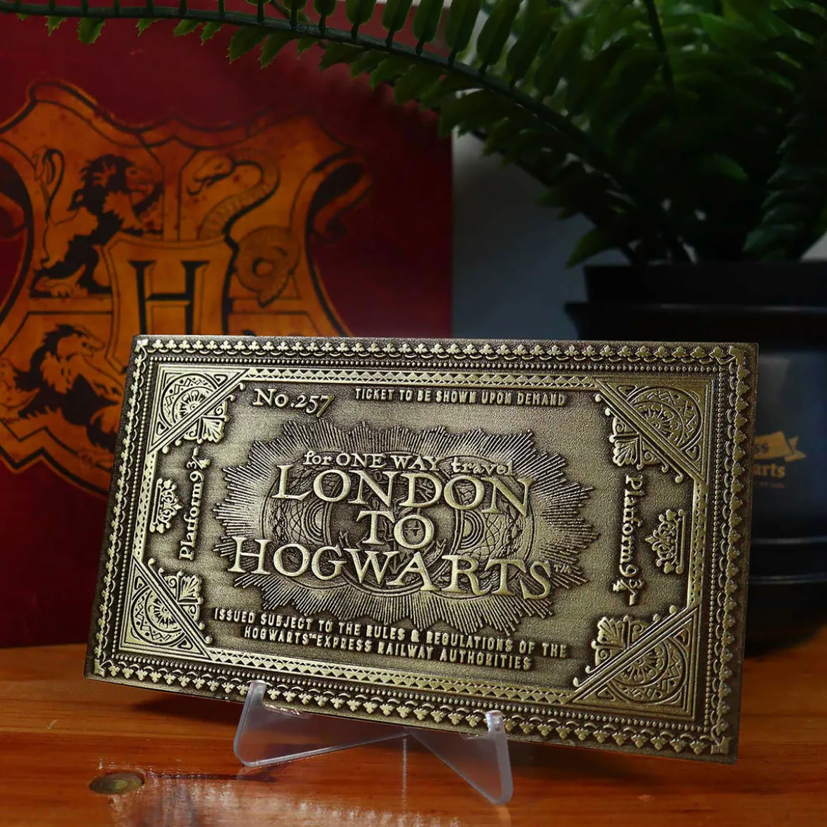 Harry Potter - Hogwarts Express Antik Ticket Replik limitiert