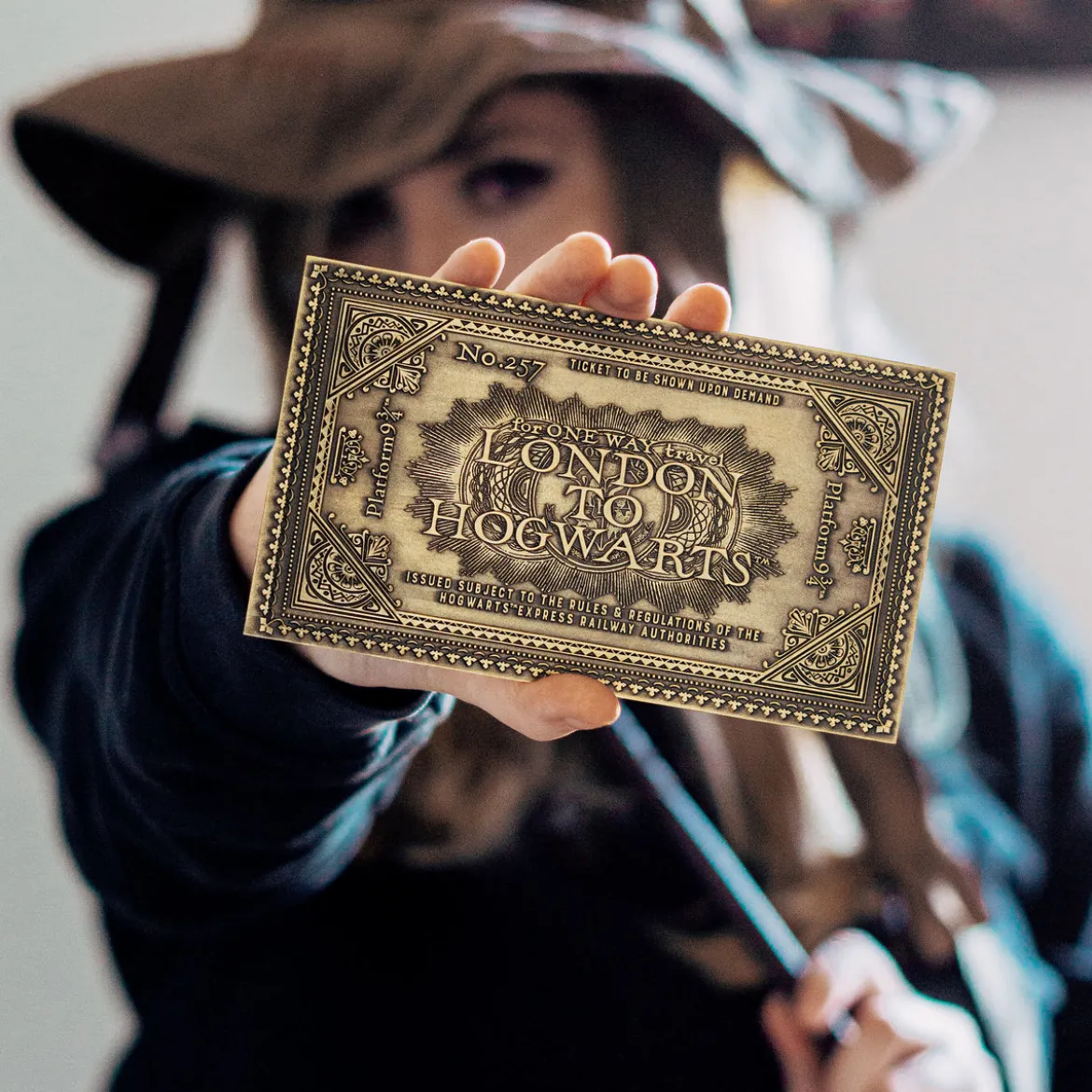Harry Potter - Hogwarts Express Antik Ticket Replik limitiert