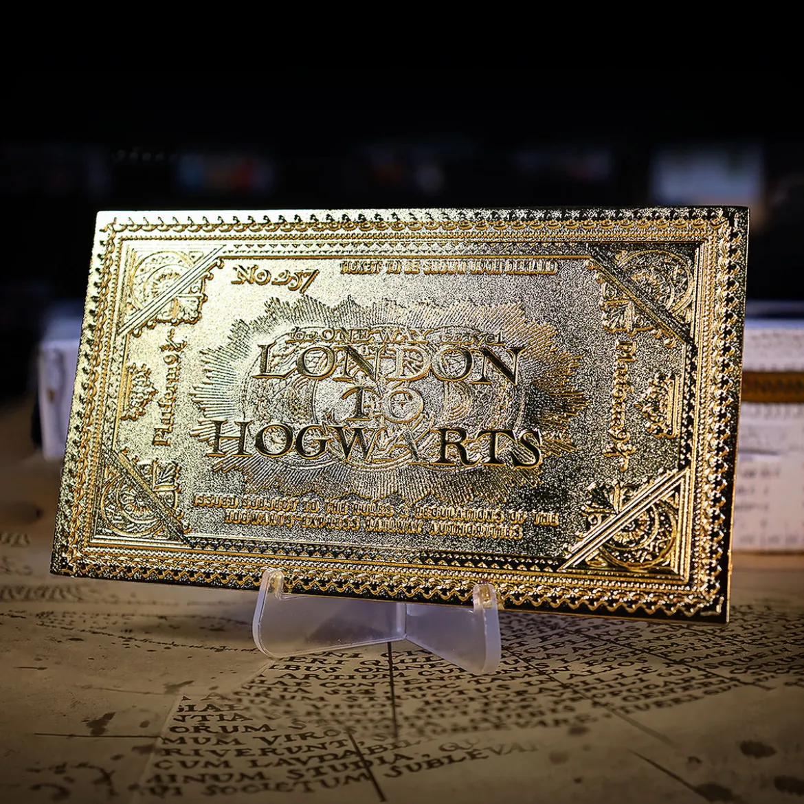 Harry Potter - Hogwarts Express Ticket Replik Limited Edition