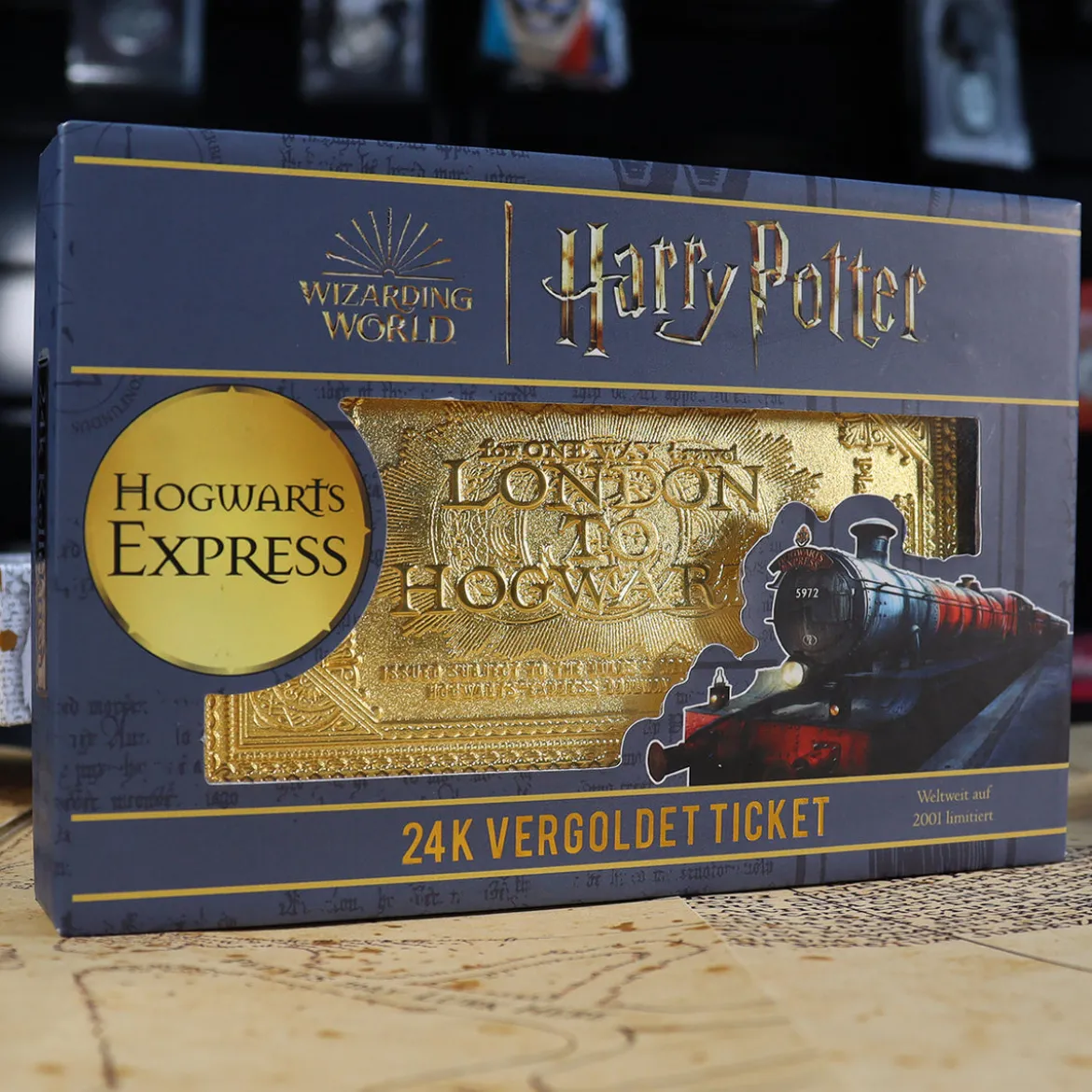 Harry Potter - Hogwarts Express Ticket Replik Limited Edition