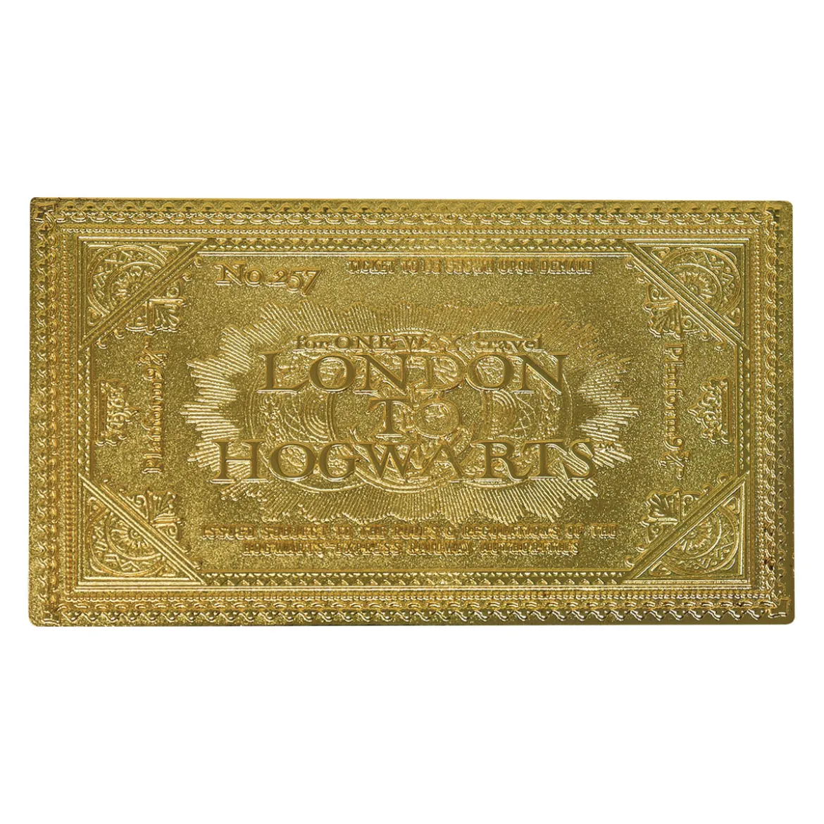 Harry Potter - Hogwarts Express Ticket Replik Limited Edition