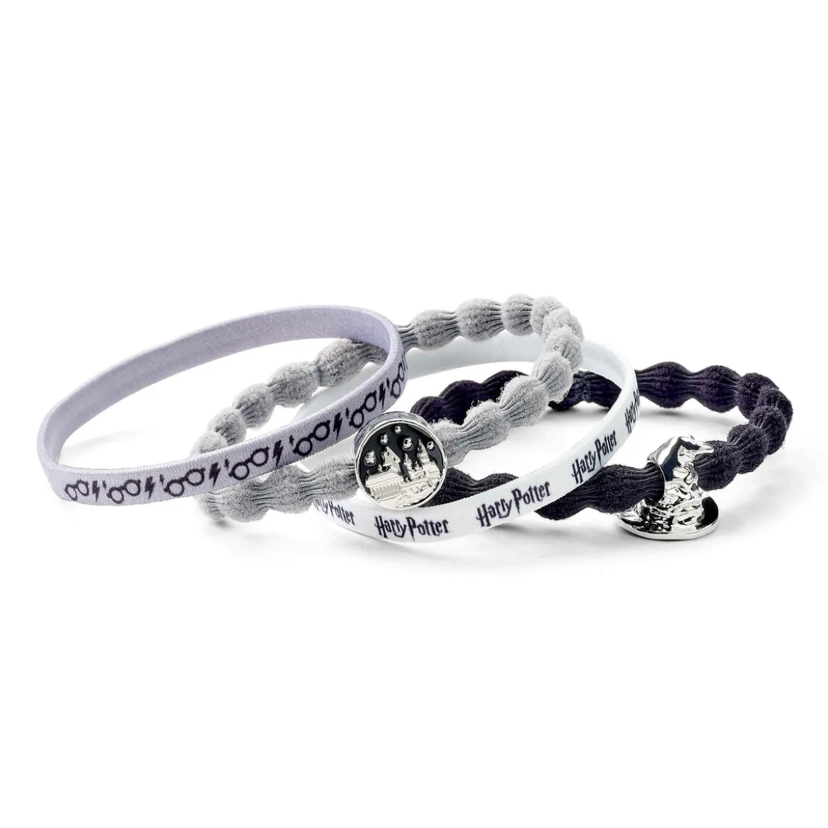 Harry Potter - Hogwarts Haarbänder 4er Set