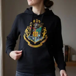 Harry Potter - Hogwarts Hoodie schwarz