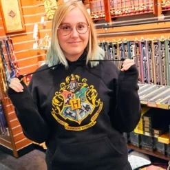 Harry Potter - Hogwarts Hoodie schwarz