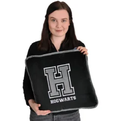 Harry Potter - Hogwarts Kissen schwarz