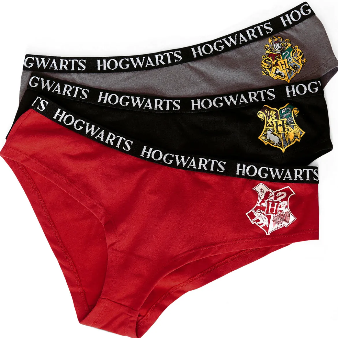 Harry Potter - Hogwarts Panty-Set 3-teilig